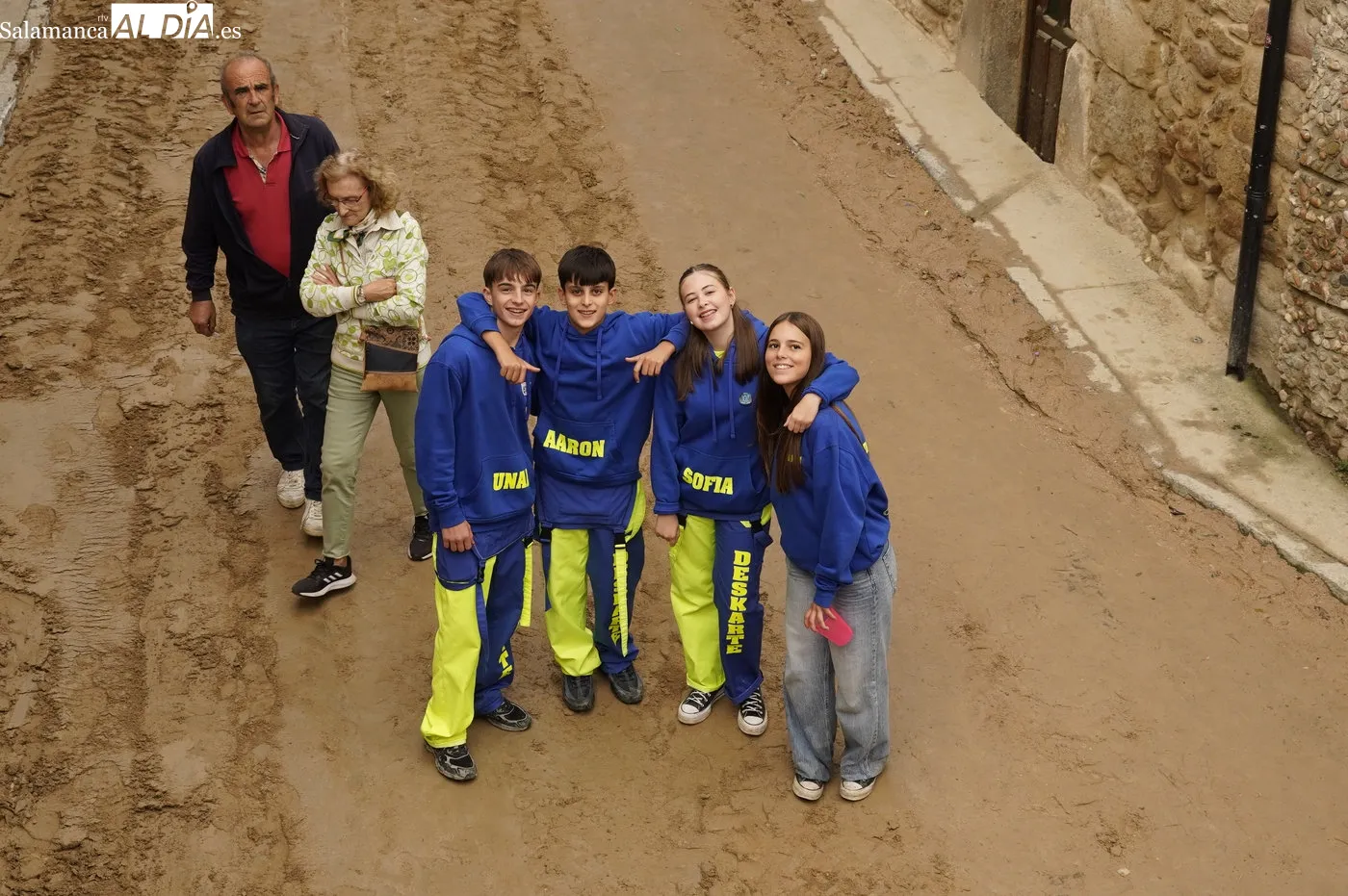 Encierro de La Campana en Aldeadávila de la Ribera, tercero de las fiestas / REP. GRÁFICO: LUIS MIGUEL CONDE