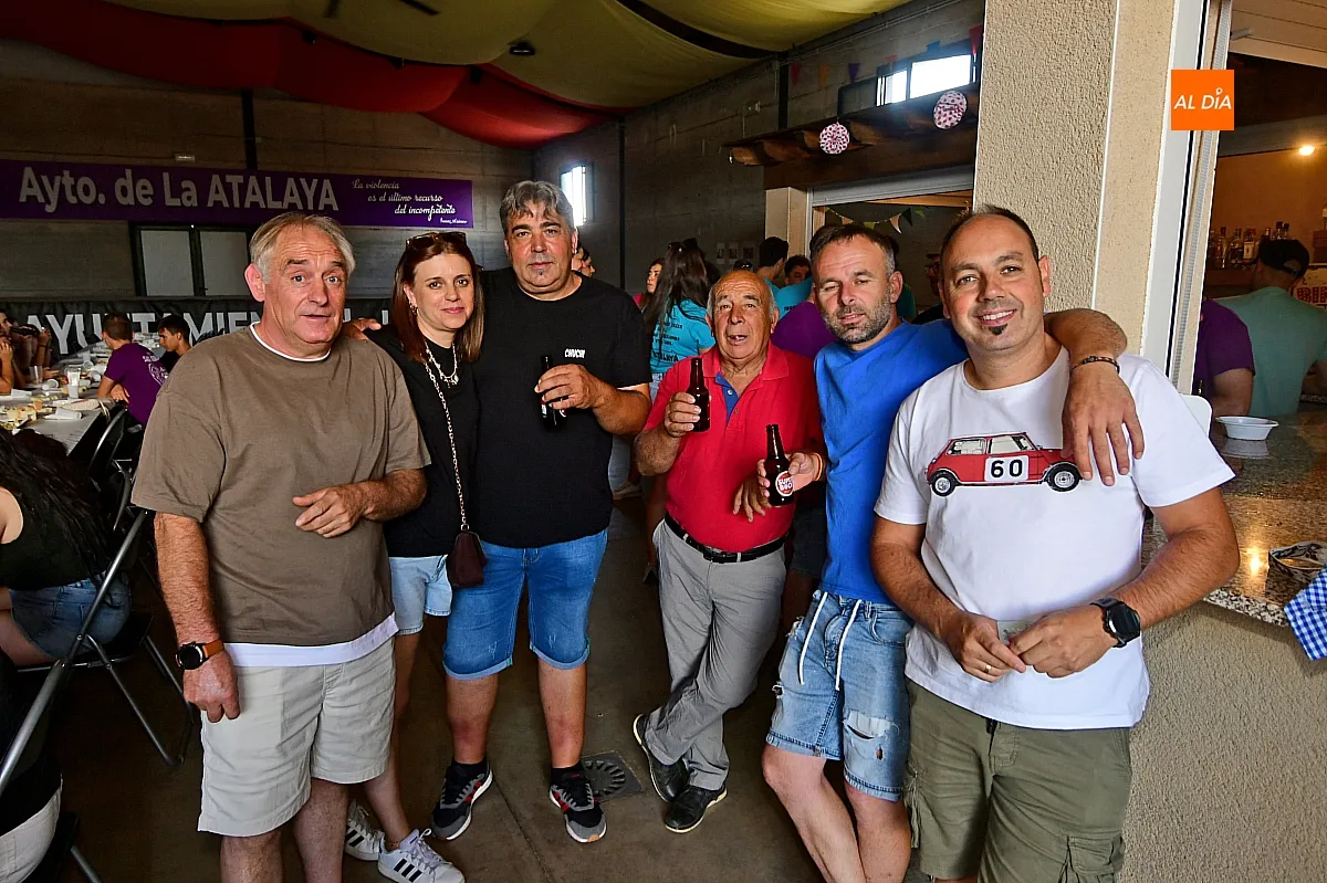 Comida de Peñas y socios en la Atalaya 