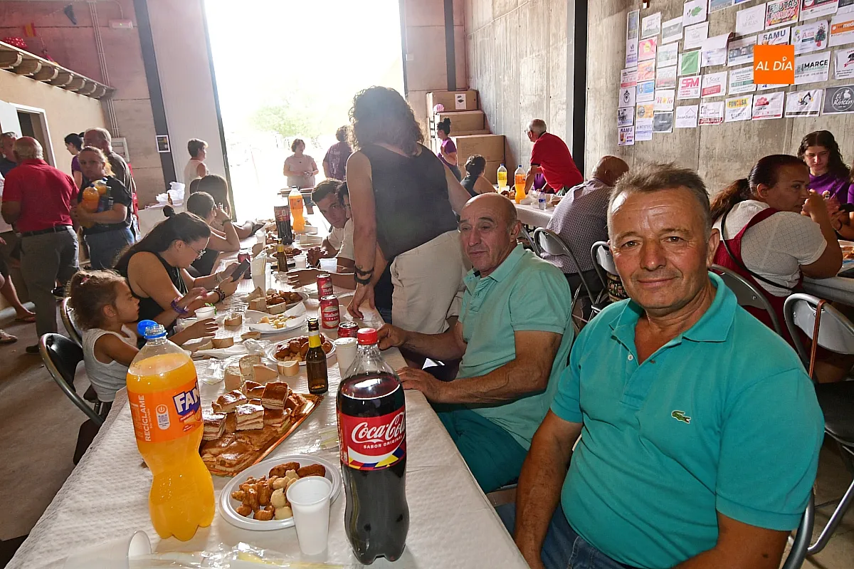 Comida de Peñas y socios en la Atalaya 