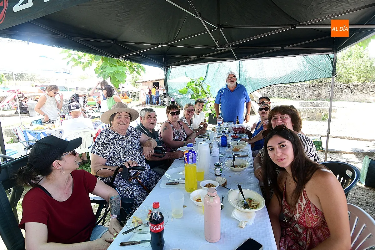 Paella popular en Casillas de Flores para cerrar las fiestas de verano