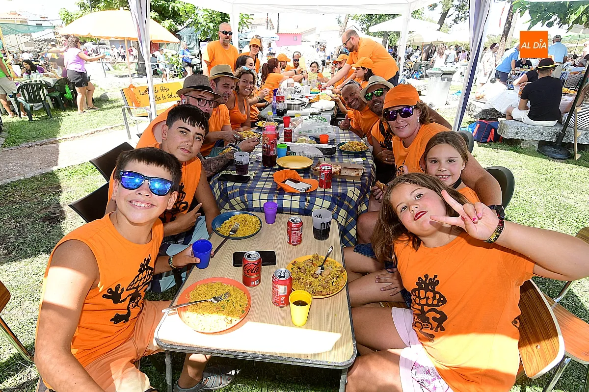 Paella popular en Casillas de Flores para cerrar las fiestas de verano