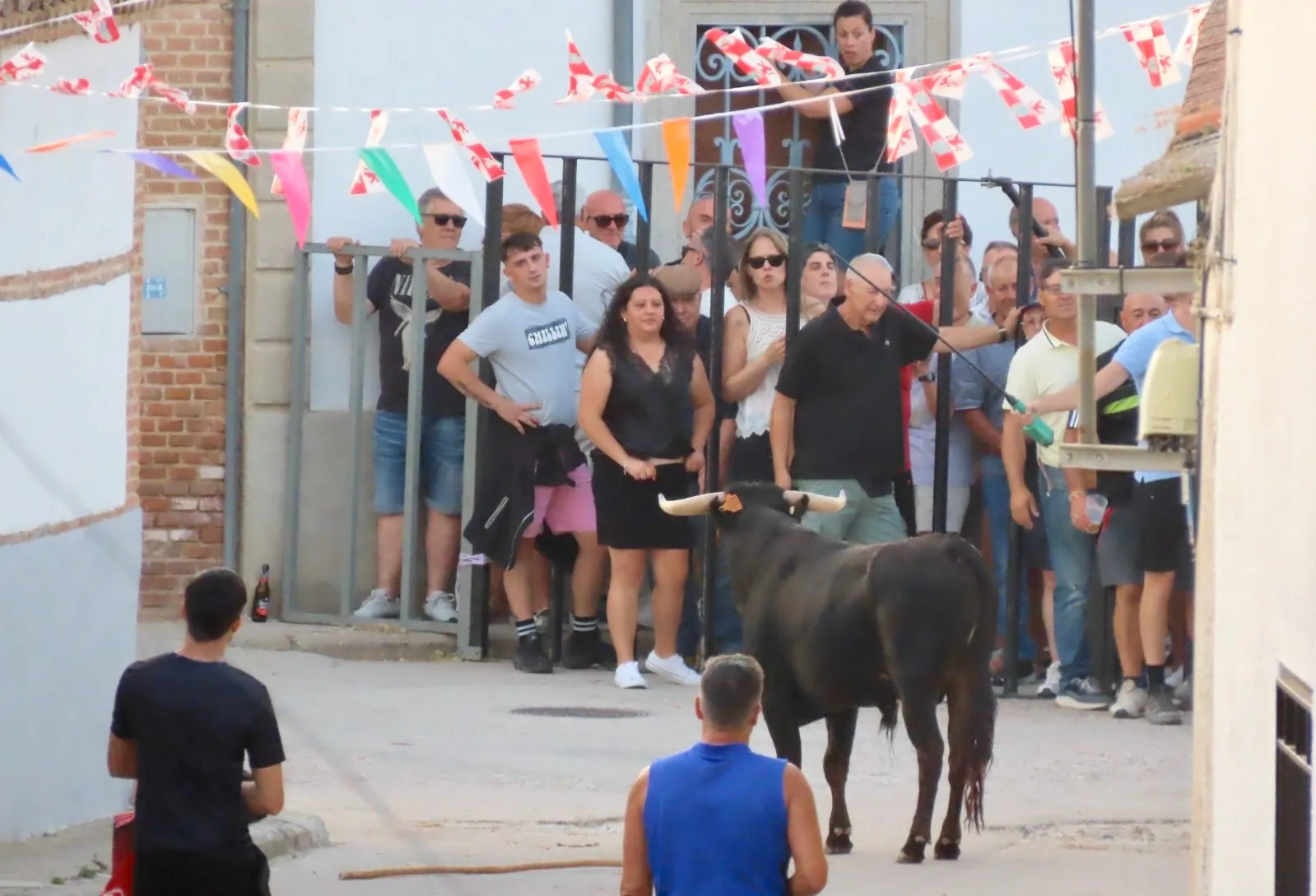 Foto 4 - Palaciosrubios se vuelca con un multitudinario encierro urbano en sus fiestas patronales