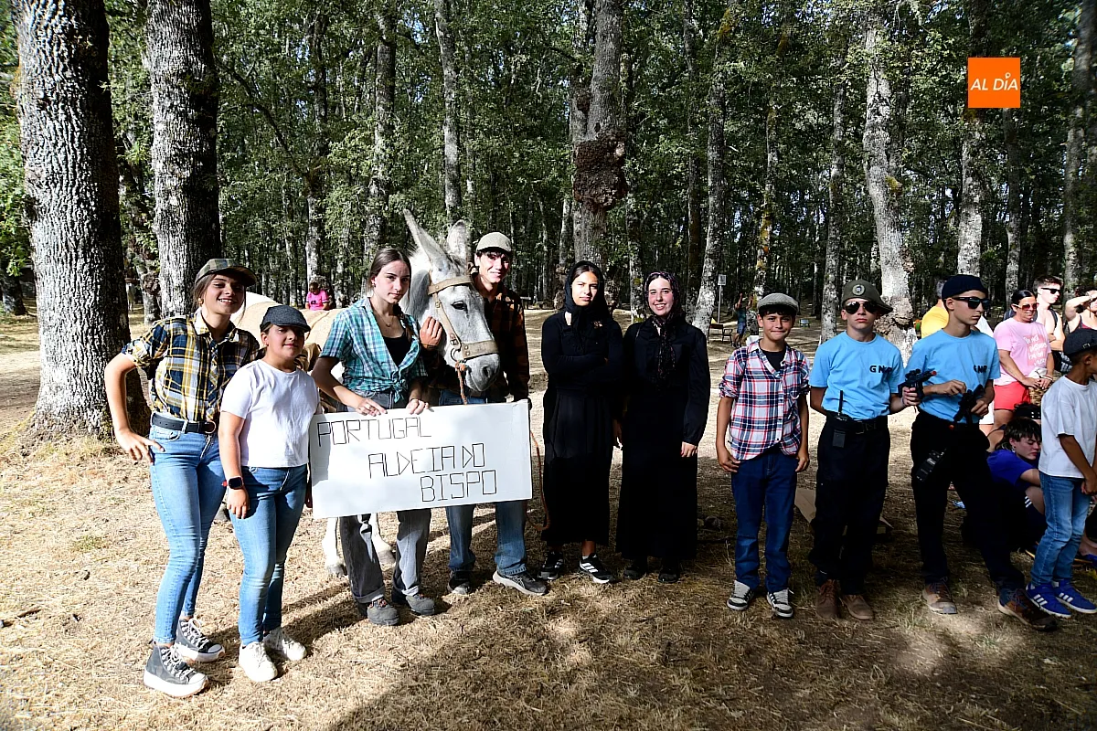 Concurso disfraces en Navasfrías en su Semana Cultural