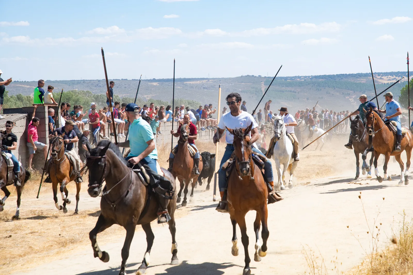 Encierro a Caballo en Villar de La Yegua