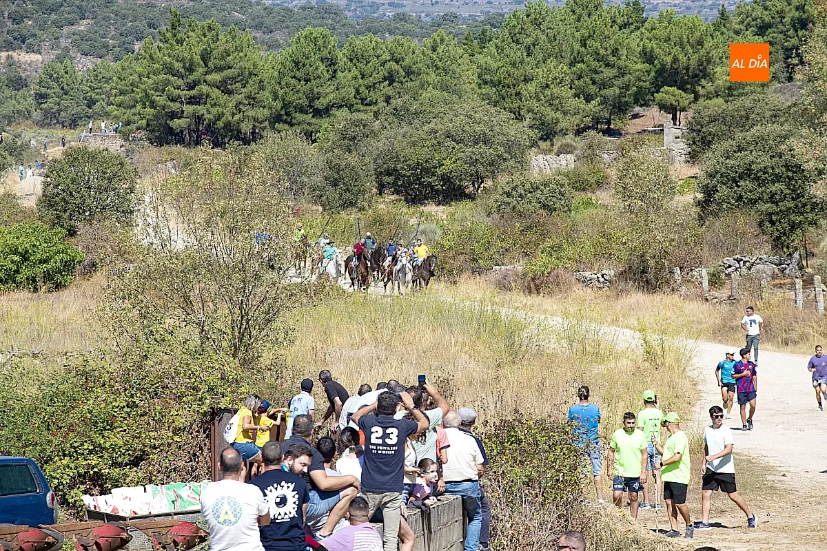 Encierro a Caballo  en Villar de Ciervo