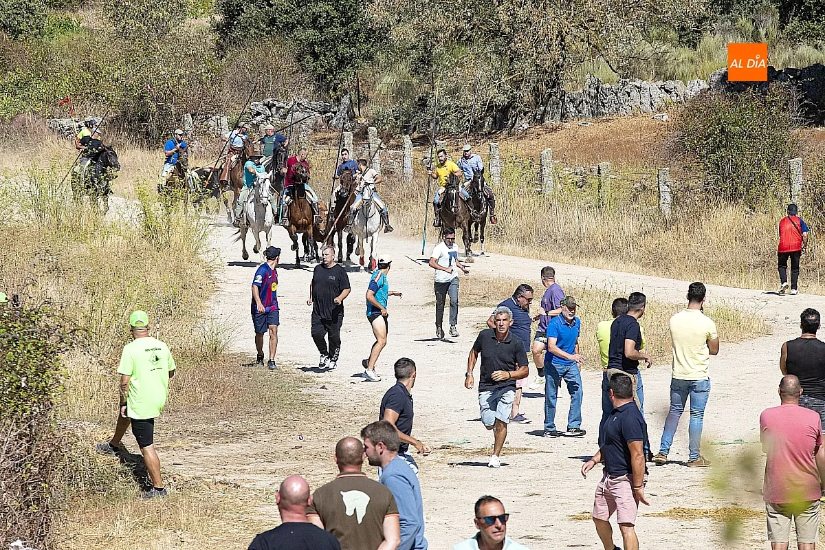 Encierro a Caballo  en Villar de Ciervo