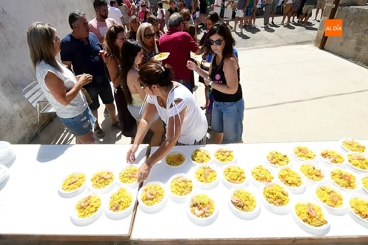 Paella popular en Villar de la yegua para despedir sus fiestas