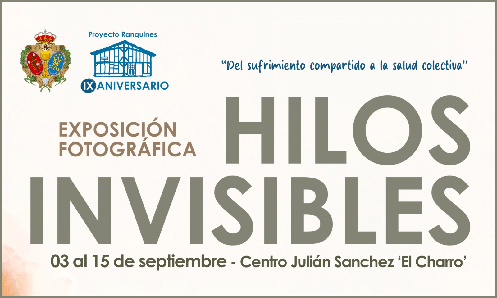 Hilos invisibles: una exposición fotográfica en Salamanca sobre los vínculos que sostienen la salud mental