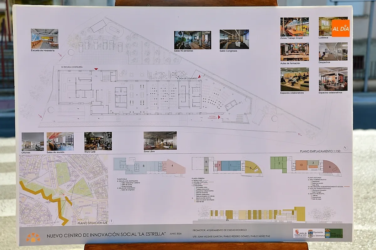 Foto 3 - El Ayuntamiento de Ciudad Rodrigo abre la licitaci&oacute;n para la reforma del CIS La Estrella