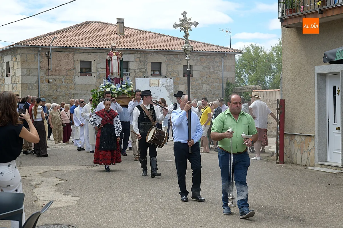 Procesión San Agustín en Villar de Ciervo