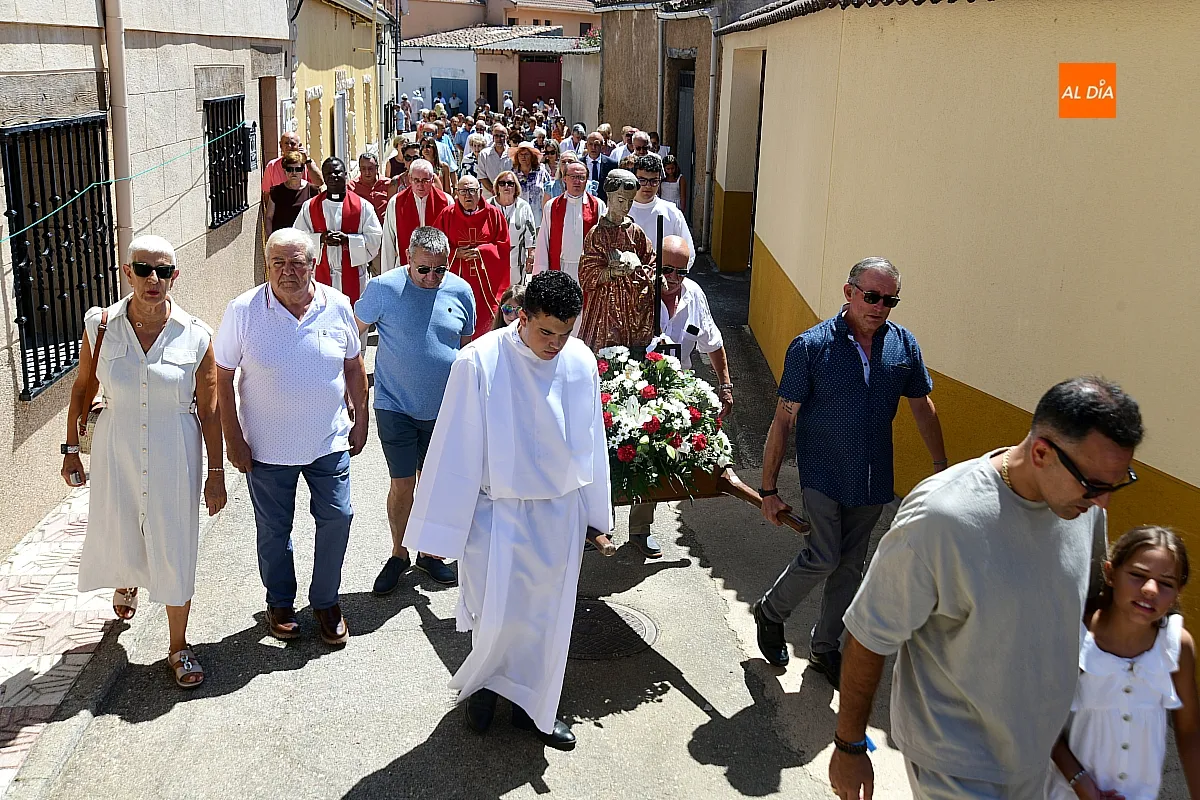 Procesión San Lorenzo en EL Bodón