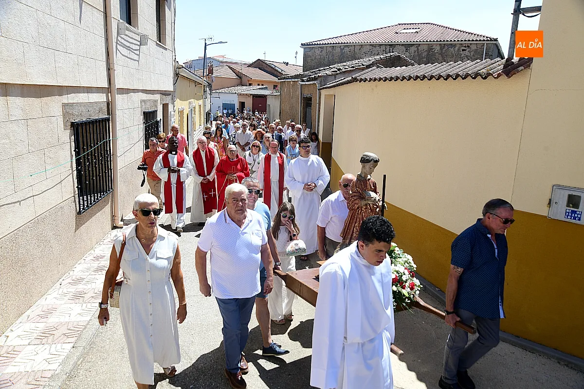 Procesión San Lorenzo en EL Bodón
