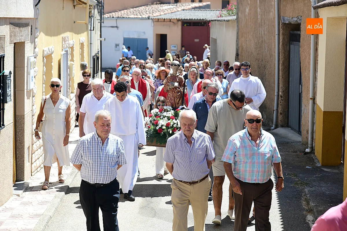 Procesión San Lorenzo en EL Bodón