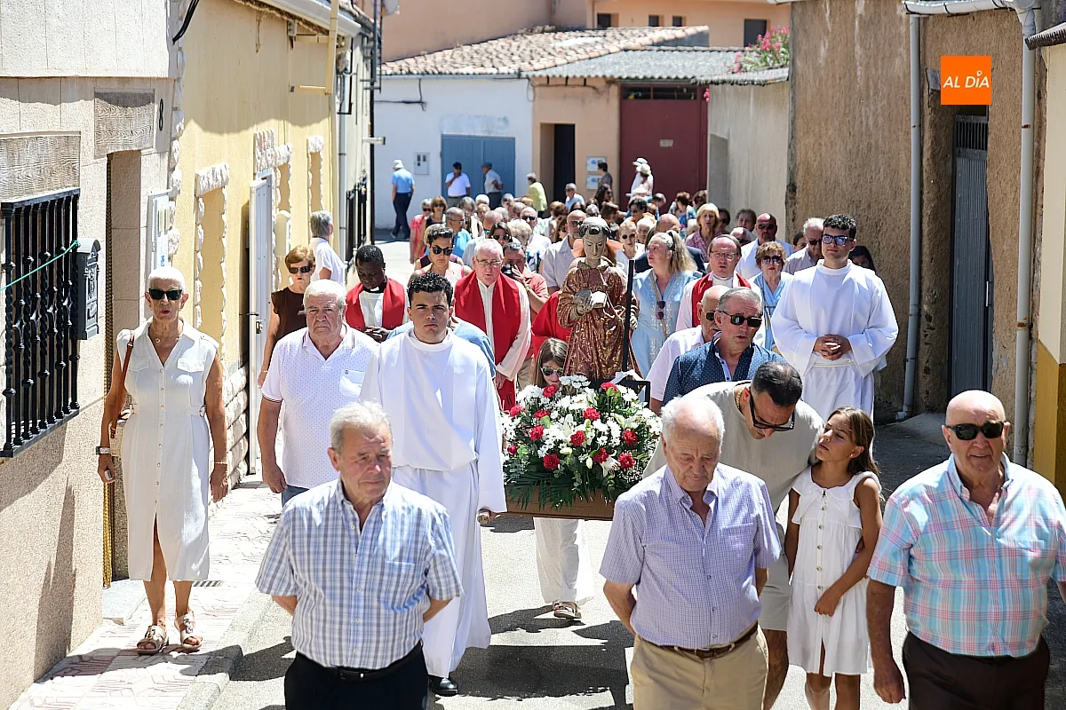 Procesión San Lorenzo en EL Bodón