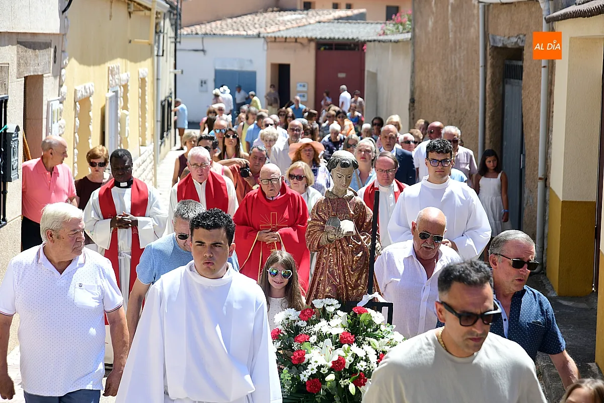 Procesión San Lorenzo en EL Bodón