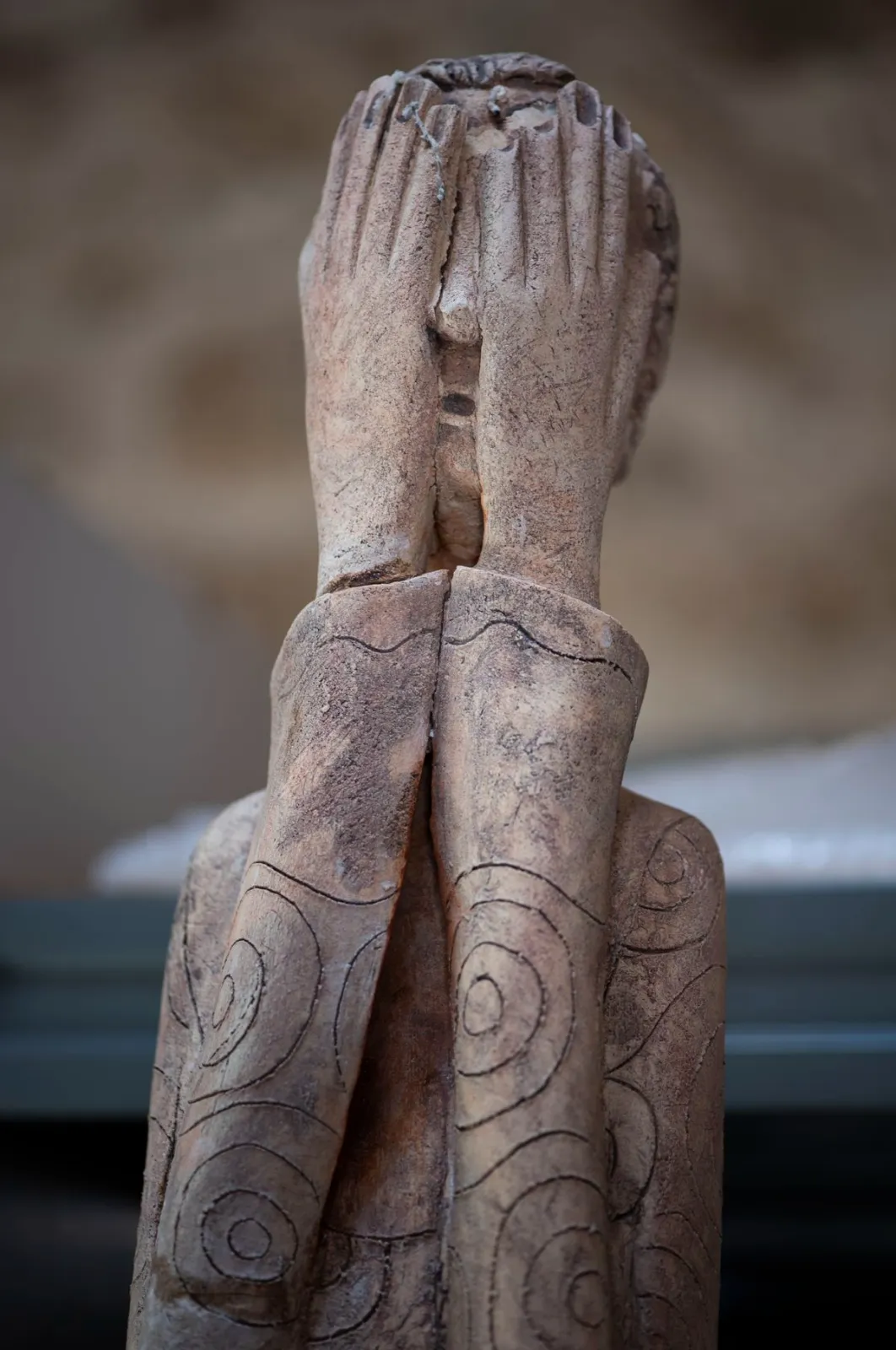 Escultura de Amelia García
