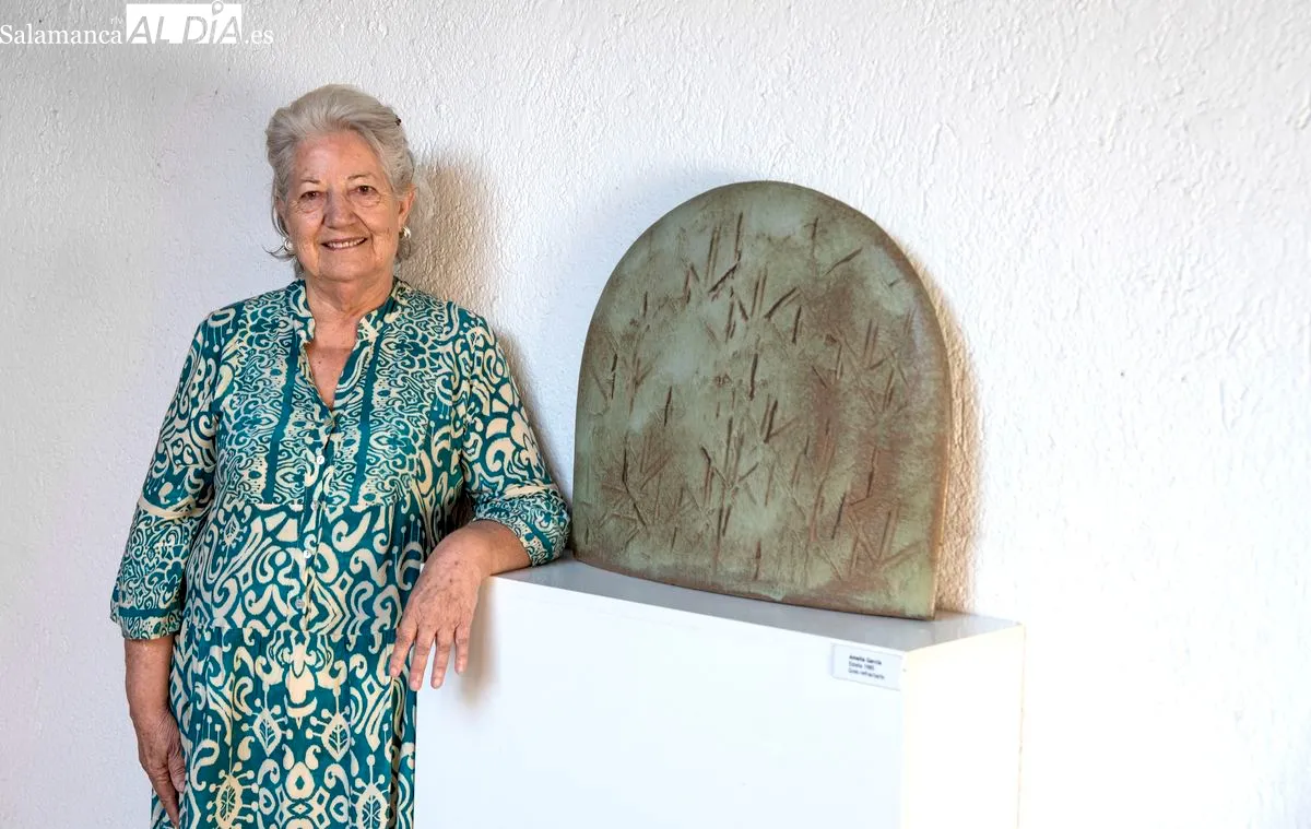 Amelia García: trayectoria de la escultora y su taller en Valverdón