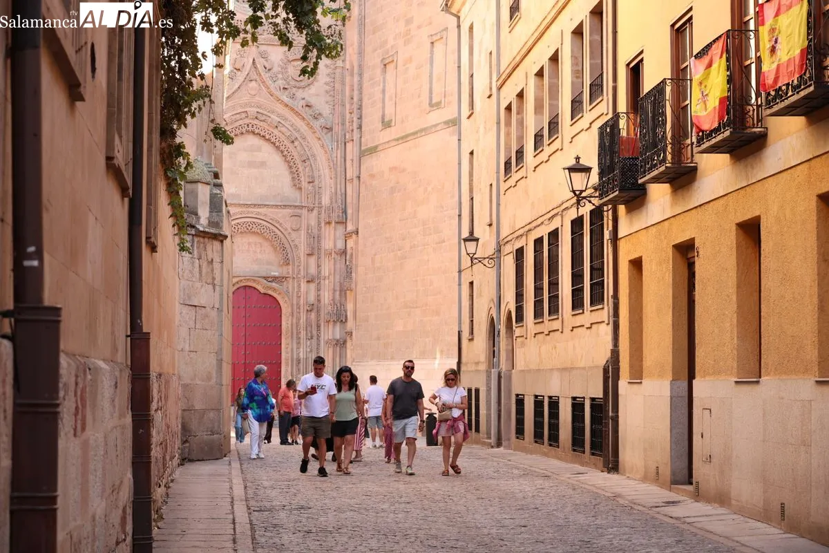 El centro de Salamanca registra un gran ambiente en el cierre de agosto | FOTOS: David Sañudo