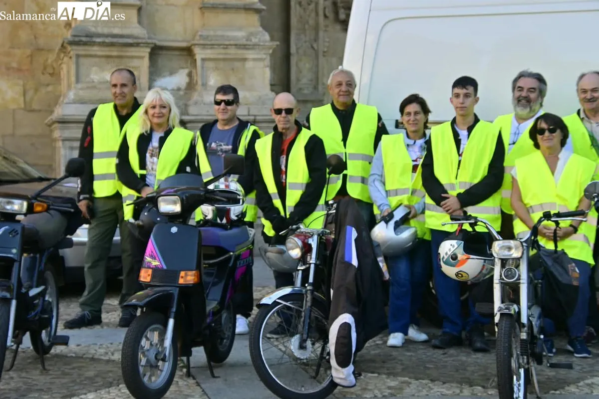 Un recorrido de 286 kilómetros para sensibilizar sobre las adicciones en Salamanca | FOTOS: SALAMANCArtv AL DÍA