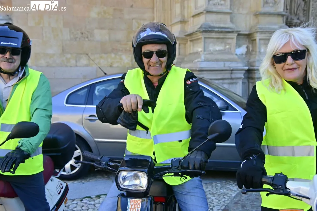 Un recorrido de 286 kilómetros para sensibilizar sobre las adicciones en Salamanca | FOTOS: SALAMANCArtv AL DÍA