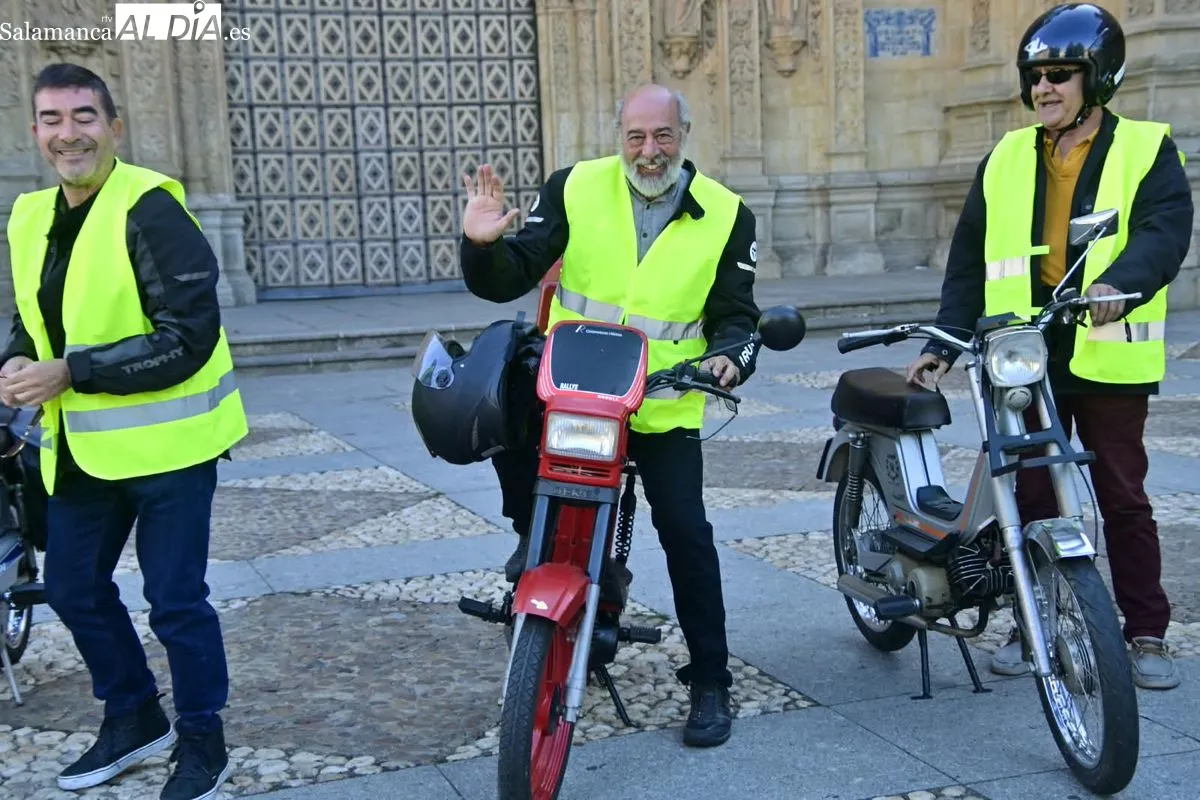Un recorrido de 286 kilómetros para sensibilizar sobre las adicciones en Salamanca | FOTOS: SALAMANCArtv AL DÍA
