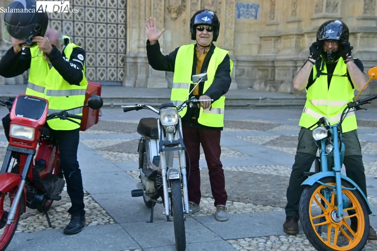 Un recorrido de 286 kilómetros para sensibilizar sobre las adicciones en Salamanca | FOTOS: SALAMANCArtv AL DÍA