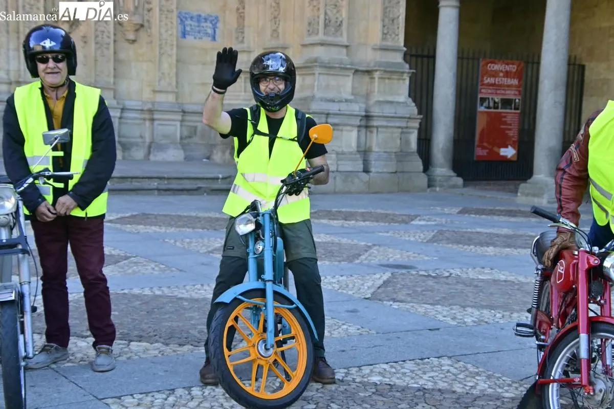 Un recorrido de 286 kilómetros para sensibilizar sobre las adicciones en Salamanca | FOTOS: SALAMANCArtv AL DÍA