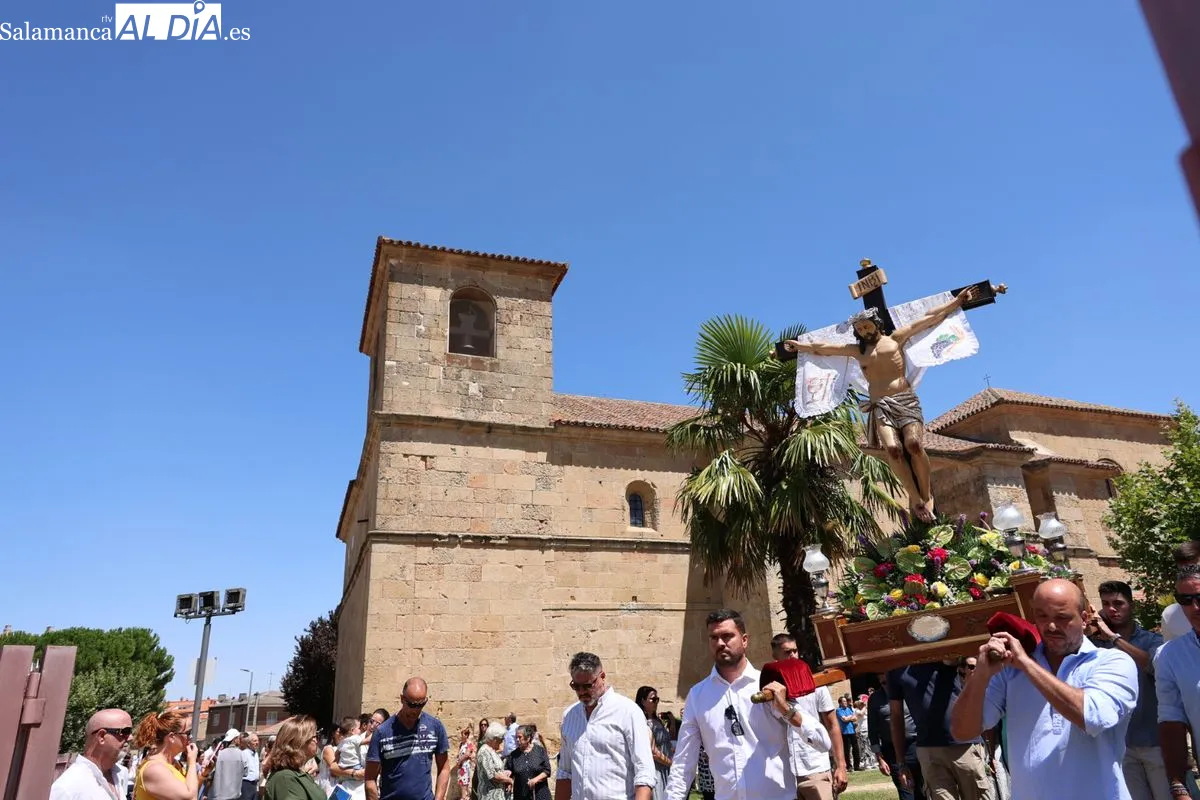 Procesión del Cristo de las Batallas en Castellanos