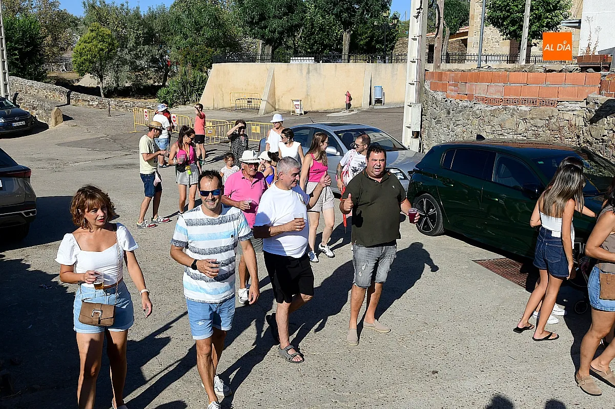 Vaquillas por San Lorenzo en Saelices