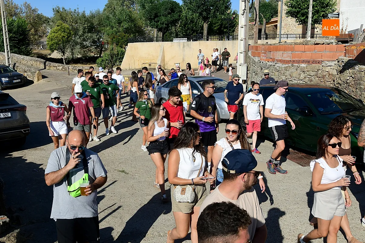 Vaquillas por San Lorenzo en Saelices