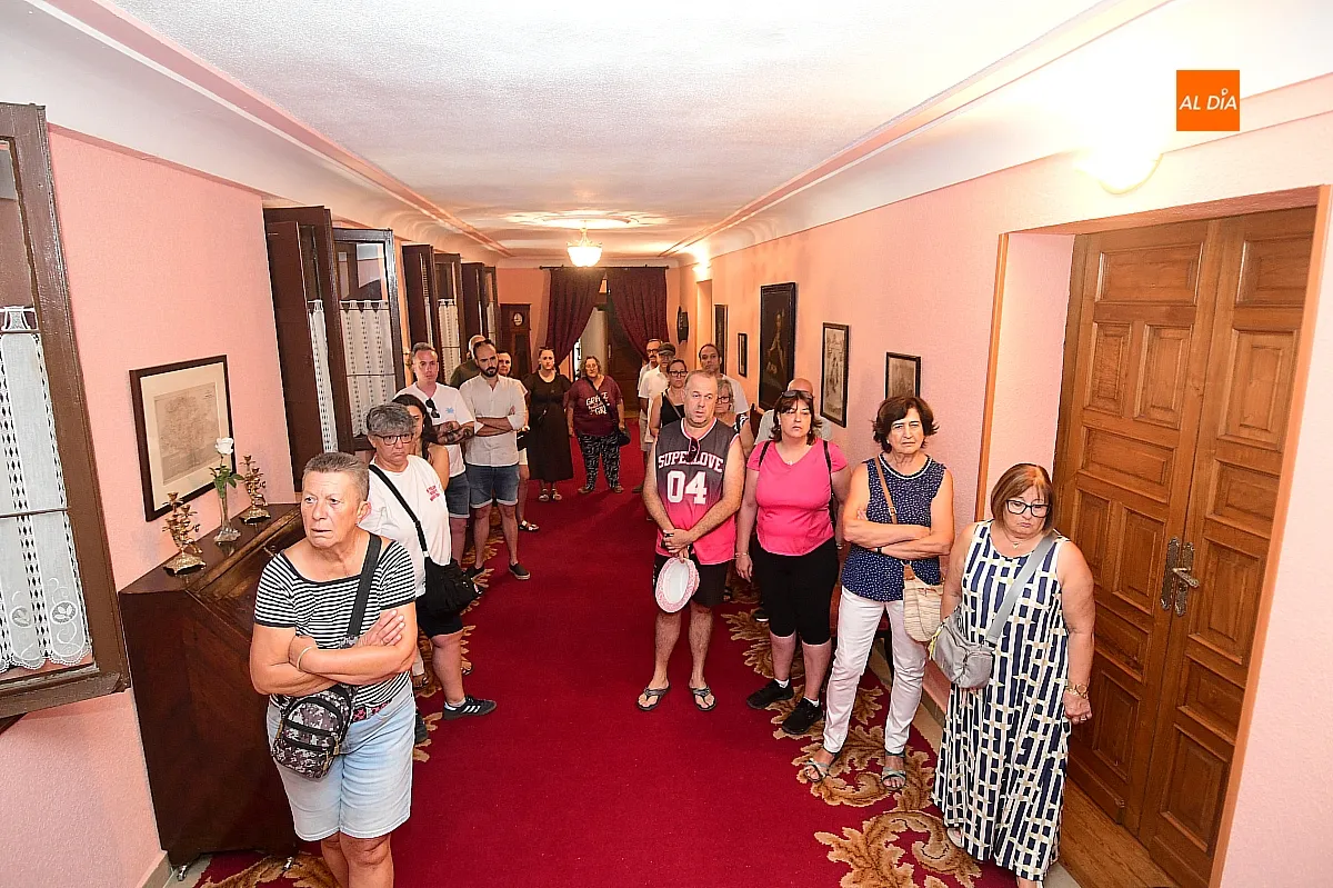 Visitantes al Palacio Episcopal de Ciudad Rodrigo