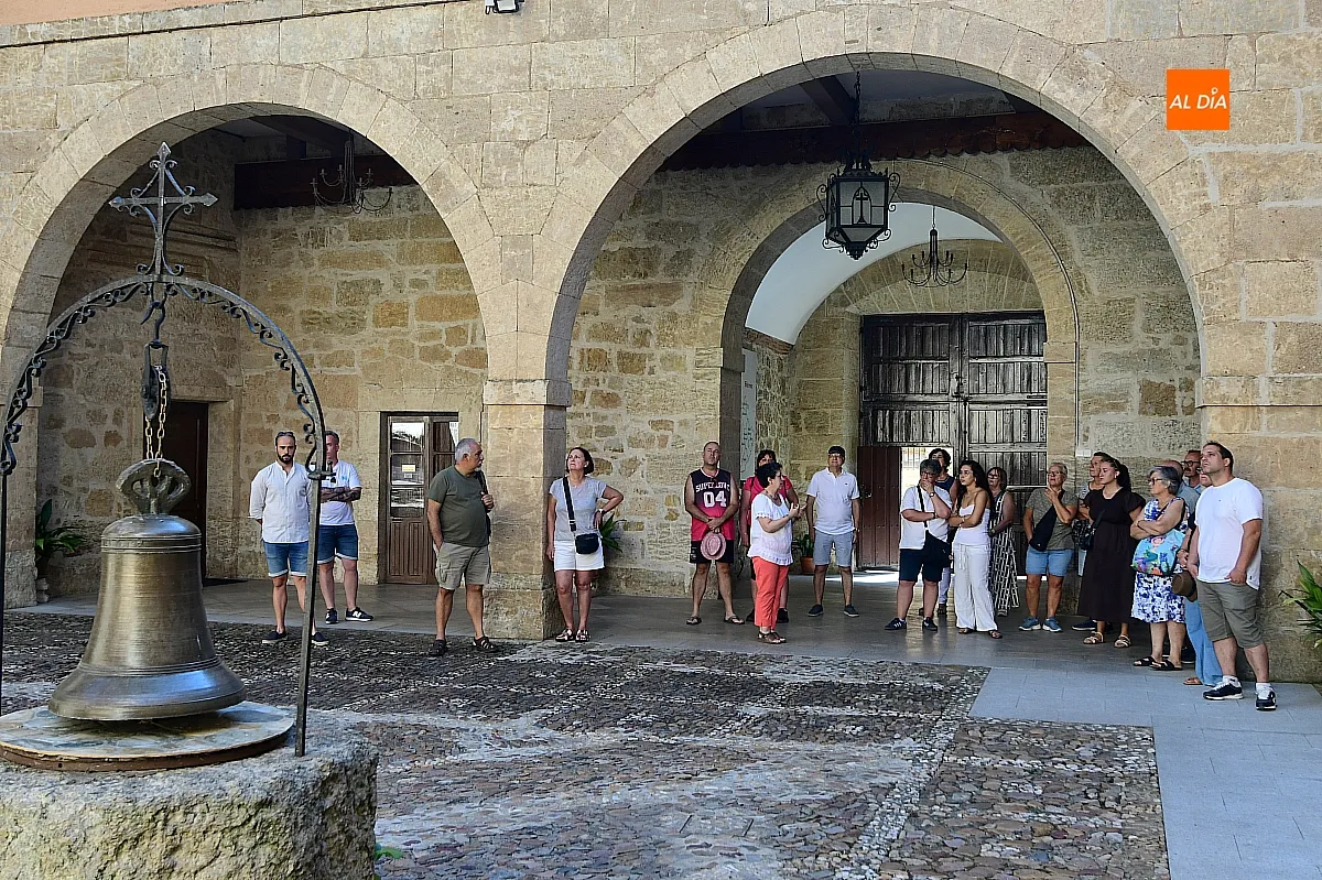 Visitantes al Palacio Episcopal de Ciudad Rodrigo
