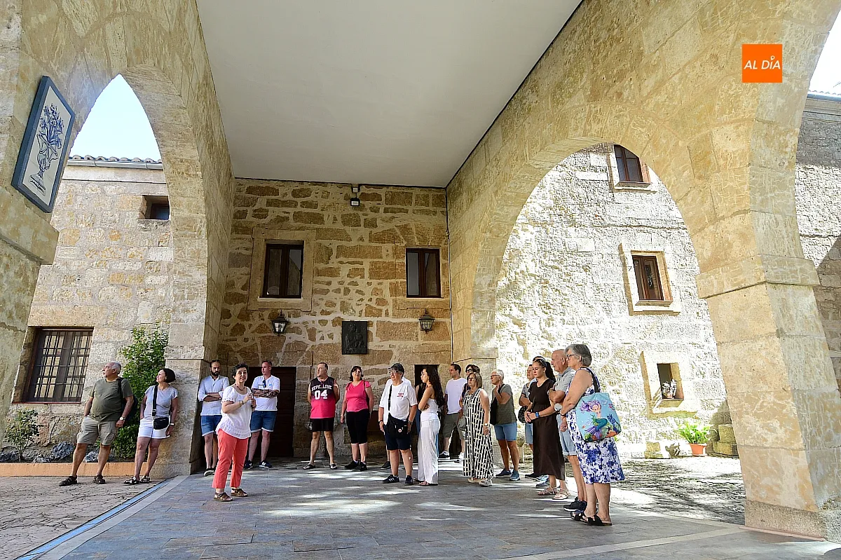 Visitantes al Palacio Episcopal de Ciudad Rodrigo