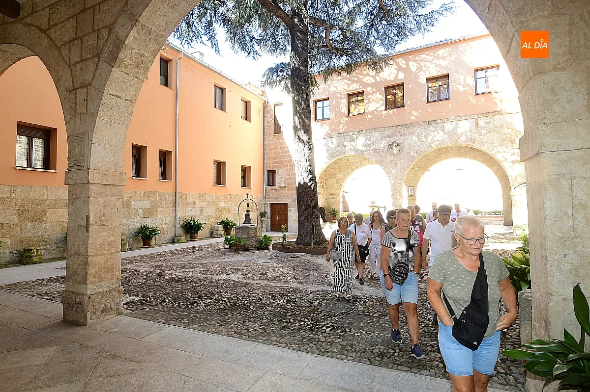 Visitantes al Palacio Episcopal de Ciudad Rodrigo