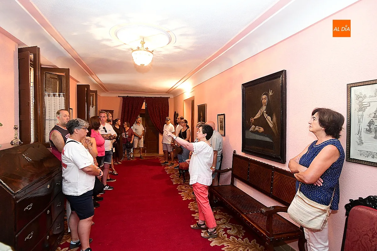 Visitantes al Palacio Episcopal de Ciudad Rodrigo