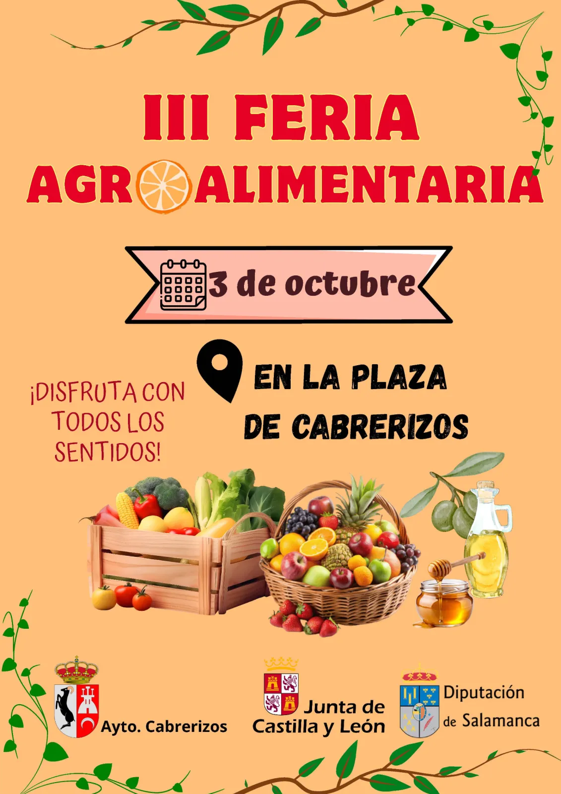 Foto 2 - Horarios y actividades de la III Feria Agroalimentaria de Cabrerizos que ser&aacute; este s&aacute;bado