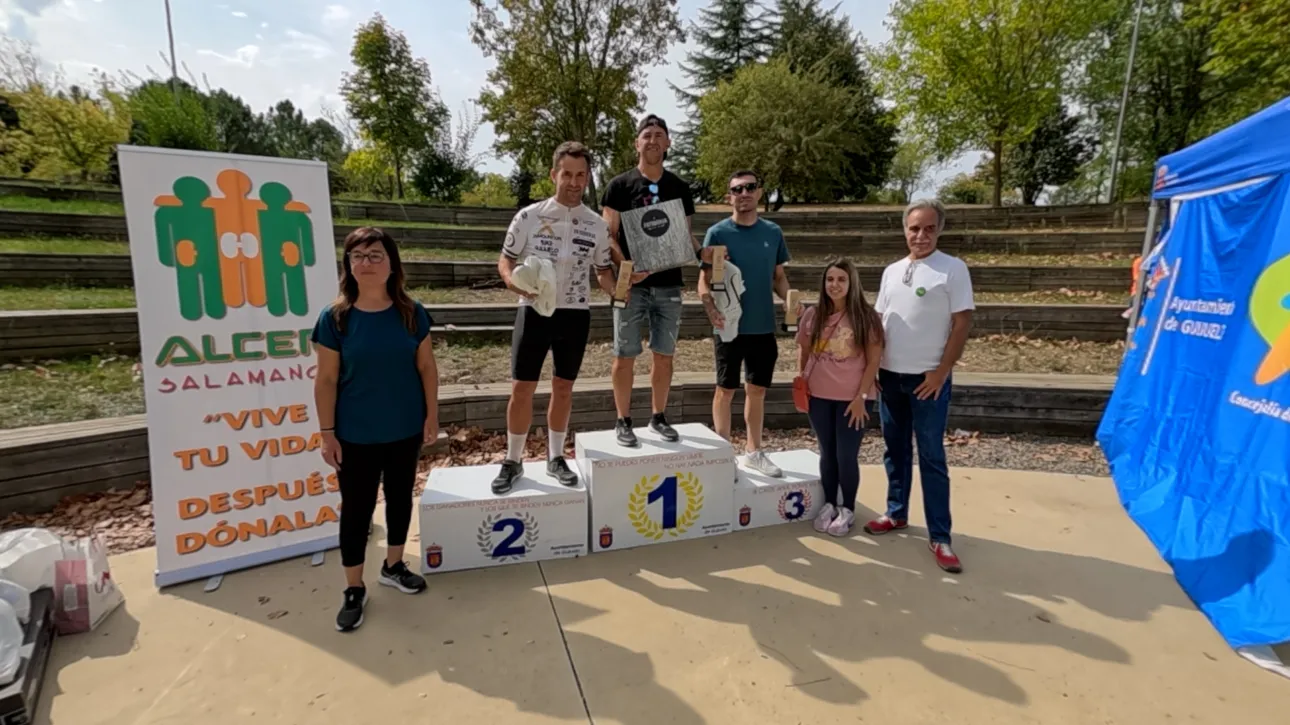 Foto 7 - Deporte, jam&oacute;n ib&eacute;rico y solidaridad se dan la mano en la Jamountain Bike de Guijuelo