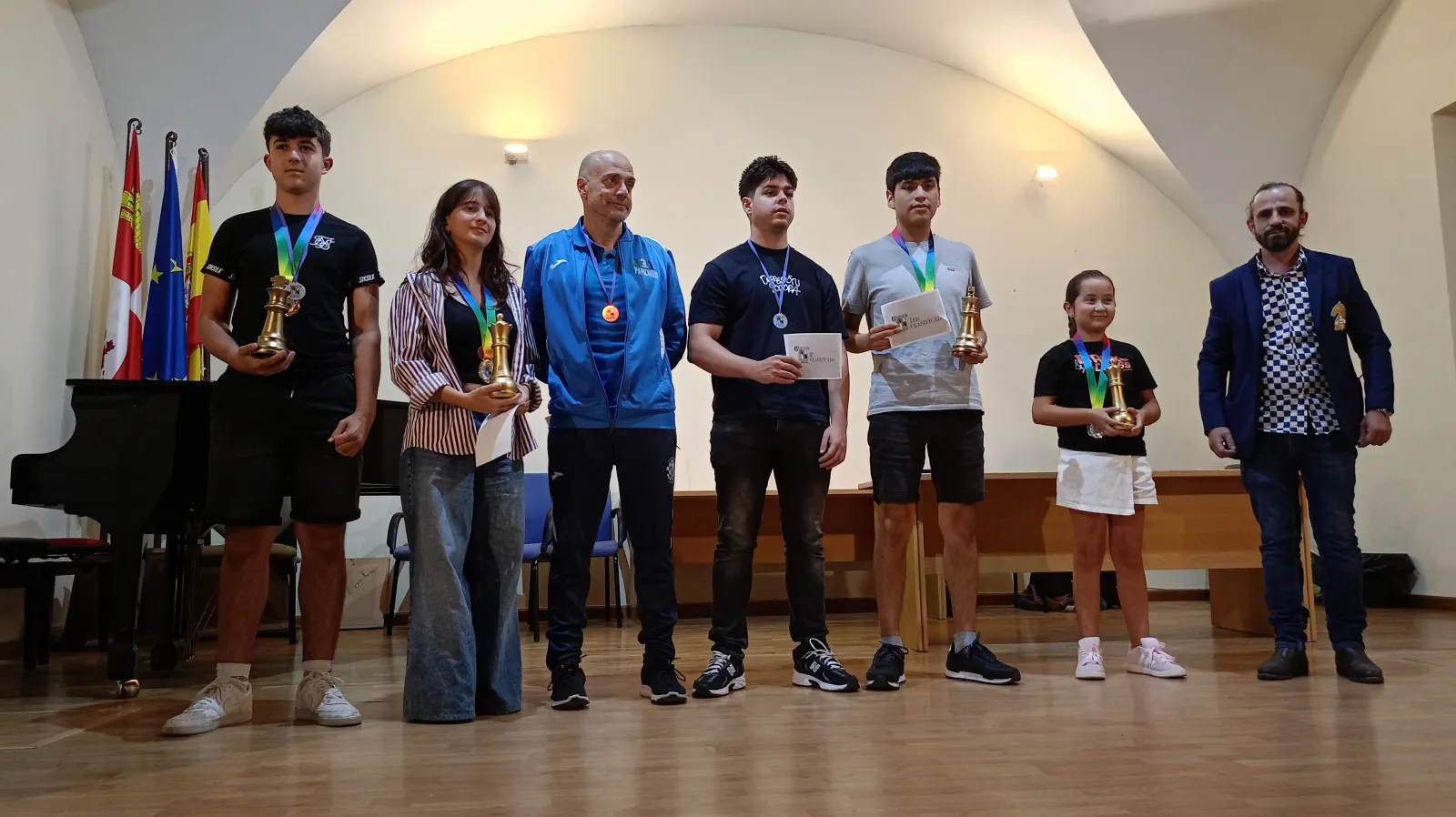 Foto 2 - El Torneo Internacional de Ajedrez de B&eacute;jar consolida su &eacute;xito