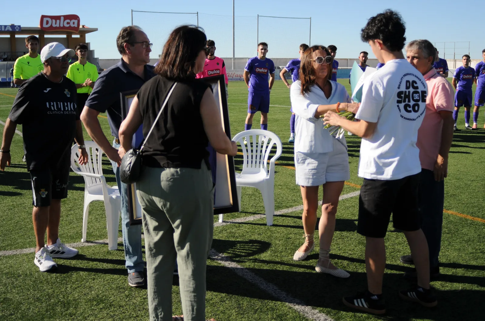 Foto 3 - El CD Pe&ntilde;aranda arranca la liga con una contundente victoria y un emotivo homenaje a &lsquo;German&iacute;n&rsquo;