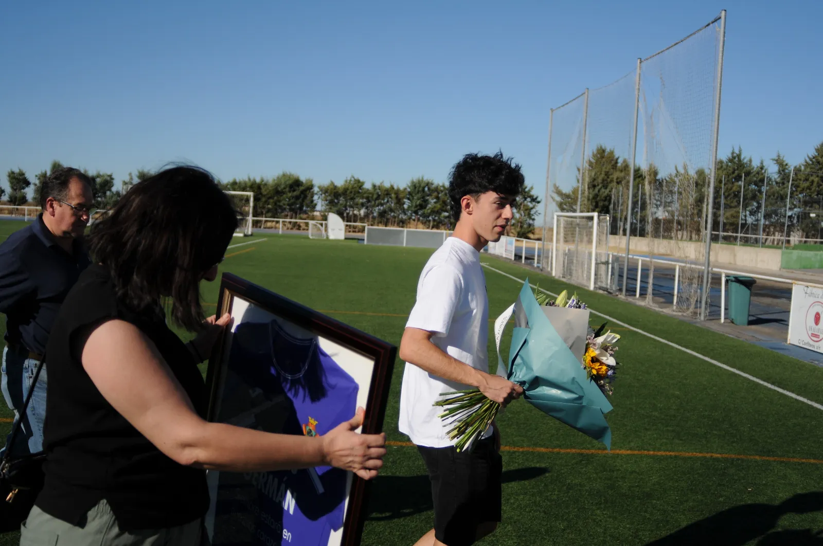 Foto 4 - El CD Pe&ntilde;aranda arranca la liga con una contundente victoria y un emotivo homenaje a &lsquo;German&iacute;n&rsquo;
