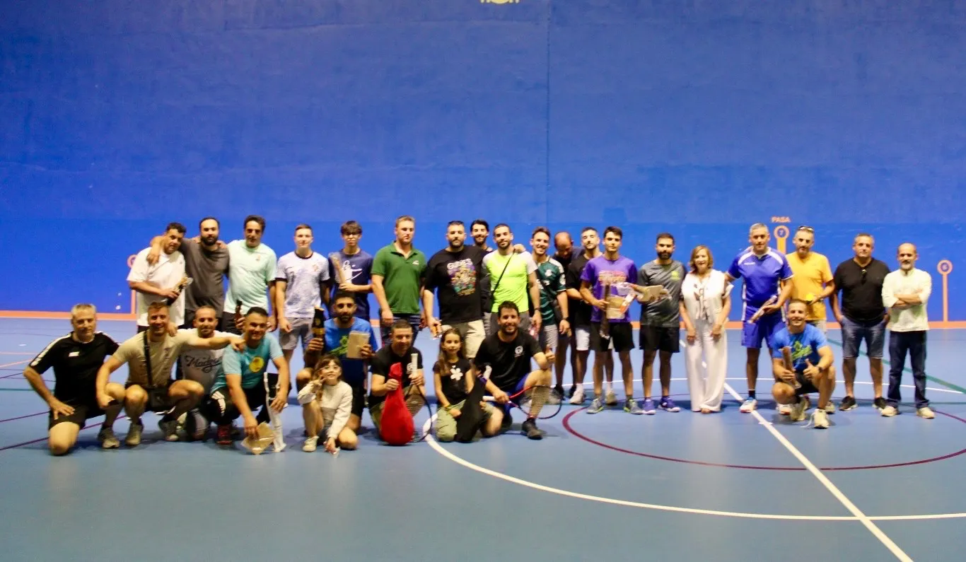 Buena participación y ambiente durante la IV Quedada de Frontenis dentro de las fiestas de San Miguel