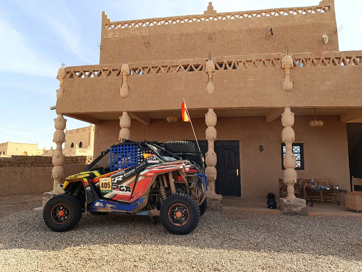 Los pilotos salmantinos Juan Carlos Prats y Pablo García logran un meritorio cuarto puesto en el Rally del Sáhara con su Polaris 601