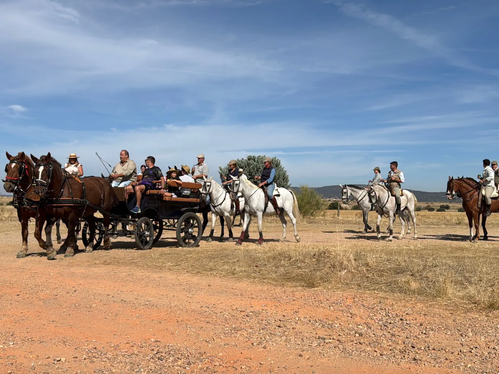 Ruta a caballo Pedrotoro en beneficio de AFAD