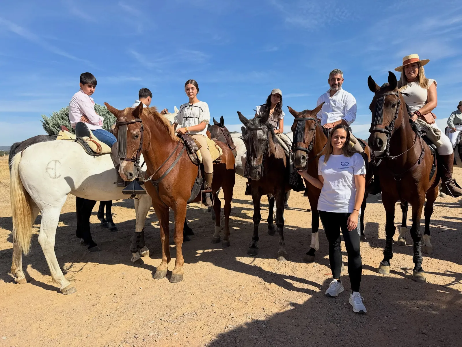 Ruta a caballo Pedrotoro en beneficio de AFAD