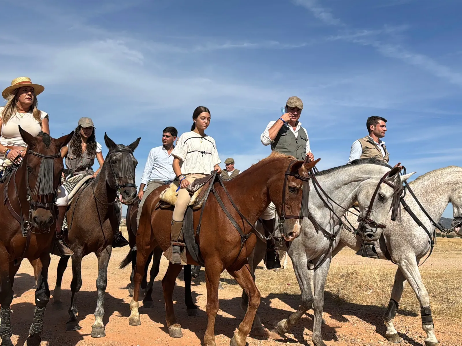 Ruta a caballo Pedrotoro en beneficio de AFAD