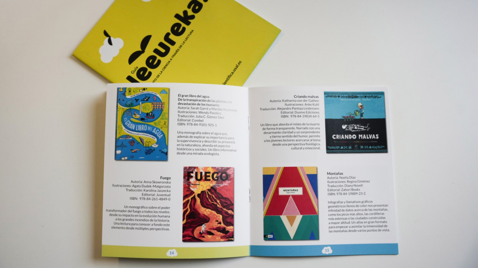 Premios Leeureka 2026: 4.000 euros para libros de divulgación