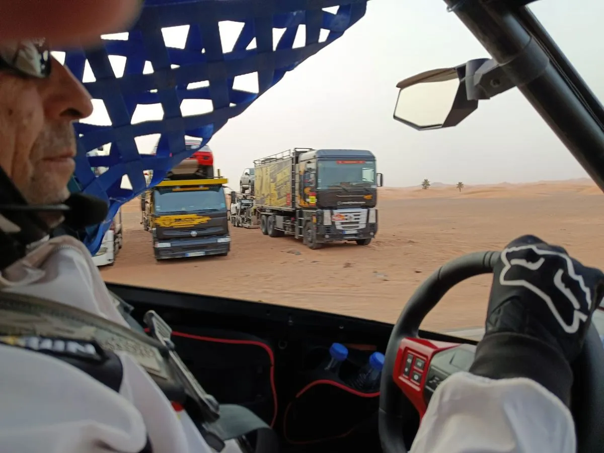 Los pilotos salmantinos Juan Carlos Prats y Pablo García logran un meritorio cuarto puesto en el Rally del Sáhara con su Polaris 601