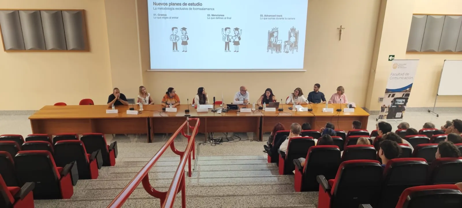 Foto 2 - La UPSA arranca el curso con m&aacute;s de 4.200 estudiantes en Salamanca