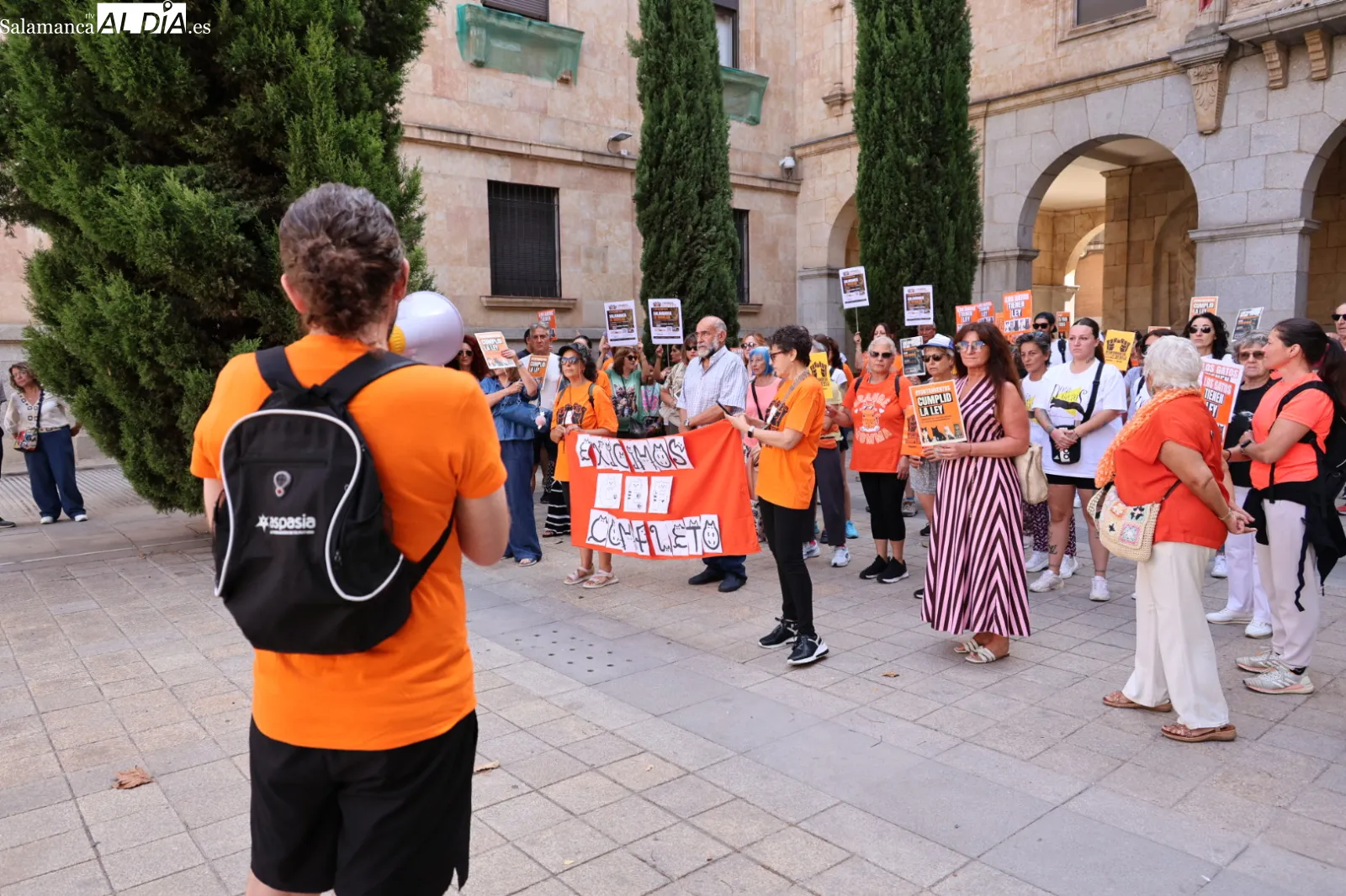 Las protectoras de Salamanca exigen por ley la gestión municipal de las colonias felinas | Fotos: David Sañudo