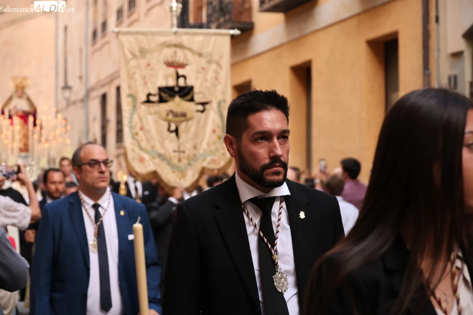 Procesión extraordinaria en Salamanca. Fotis: David Sañudo